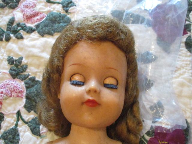 Two Ideal Tiny Kissy Dolls, 1971 Yawning John Doll and Two 1940's Ideal