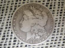 Morgan Silver Dollar- 1878