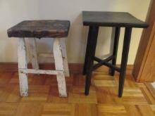Two Antique Stools