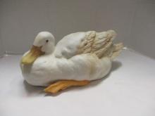 Handpainted Porcelain Duck