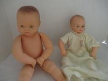 2 Cameo Rubber Dolls