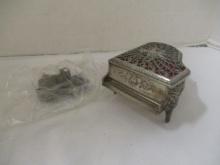 Vintage Piano Music Box with Extra Music Box Parts