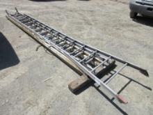 Lot Of (2) Extendable Ladders