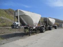 1973 Fruehauf S/A Bulk Tank Trailer,