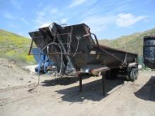 Wilson T/A End Dump Trailer,