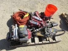 Lot Of Hurst Hydraulic Spreader Rescue Tool,