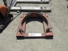 Lot Of Forklift Drum/Barrel Lift Clamp Attachment