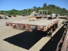 1994 Fontaine T/A Stepdeck Trailer,
