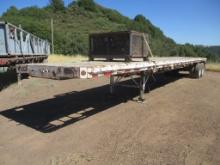 1986 Aztec T/A Flatbed Trailer,