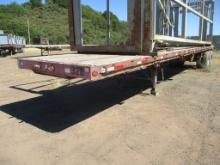 1978 Aztec T/A Flatbed Trailer,