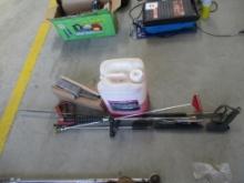 Lot Of Pressure Washer Wands, Brushes,