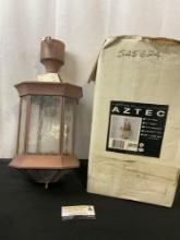 Lighting by Aztec Wall Lamp Sconce/Ceiling Lamp, Kichler co. Olde Brick Finish