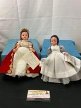 Pair of Madame Alexander Dolls, Clara Barton & Duchess Eliza Doolittle