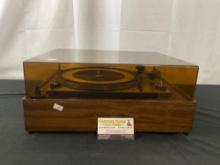 Vintage 1970 Dual 1209 Turntable, tested and working