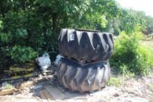 (2) Skidder Tires w/Rims