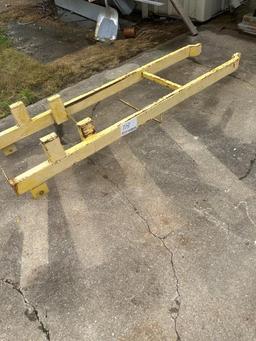 Forklift Fork Carriage Lockout Bar