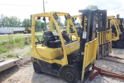 Hyster Fortis 6000lb Forklift, Propane, Solid Tires, Side Shift, 42" Forks,