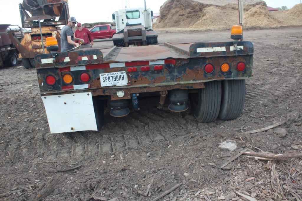 1989 Witco 42' Detachable Tandem Axle Lowboy Trailer w/102" x 22' Well w/Ou