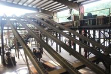 Incline transfer Deck 10' 8" x 30' - 5 Strand (13' High) Incline End w/Elec