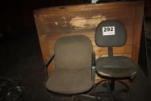 (2) Rollaway Chairs