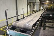 36" x 18' Rollcase w/36" W Conveyor Belt w/Dr (sells TO plate steel floor b