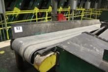 Belt Conveyor 24" x 20' w/Elec Dr (sells TO plate steel floor but does NOT