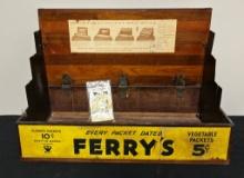 Vintage Early 1900s Seed Box - Ferry & Co., 24"x12"x6"