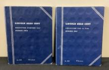 2 Volumes Lincoln Head Pennies - 1919-1972D .