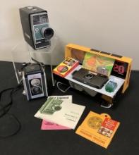Kodak Instamatic S20 Camera - In Box;     Kodak Duaflex III Camera;     Kod