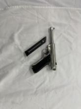 Ruger MKII semi auto .22 cal pistol w/2 mags ser. 221-93452
