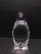 Studio Art Glass Crystal Penguin-signed