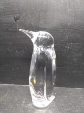 Studio Art Glass Crystal Penguin