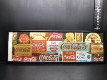 Framed Coca Cola Puzzle