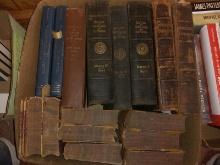 BL-Assorted Books-Vintage Leather Bound