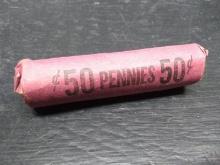 Coin-1960 D Roll Pennies