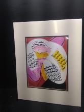 Artwork-Matted Print-The Dream by Henri Matisse