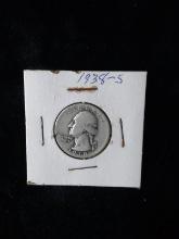 Coin-1938 Washington Quarter