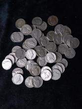 Coin-Collection 57 1955 P Nickels