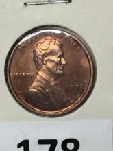 1973 S Lincoln Memorial Cent Coin
