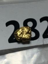 .309 Grams #6 Mesh Alaskan Natural Placer Gold Nugget 