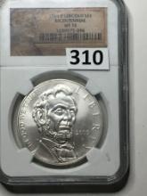 2009 P Lincoln Bicentennial Silver Dollar 