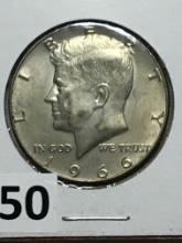 1966 P Kennedy Half Dollar 