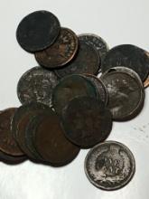 21 Indian Head Cents