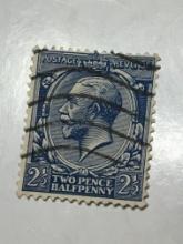 2 1/2 Two Pence Half Penny Stamp