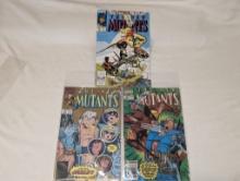 Three Marvel The New Mutants Comics