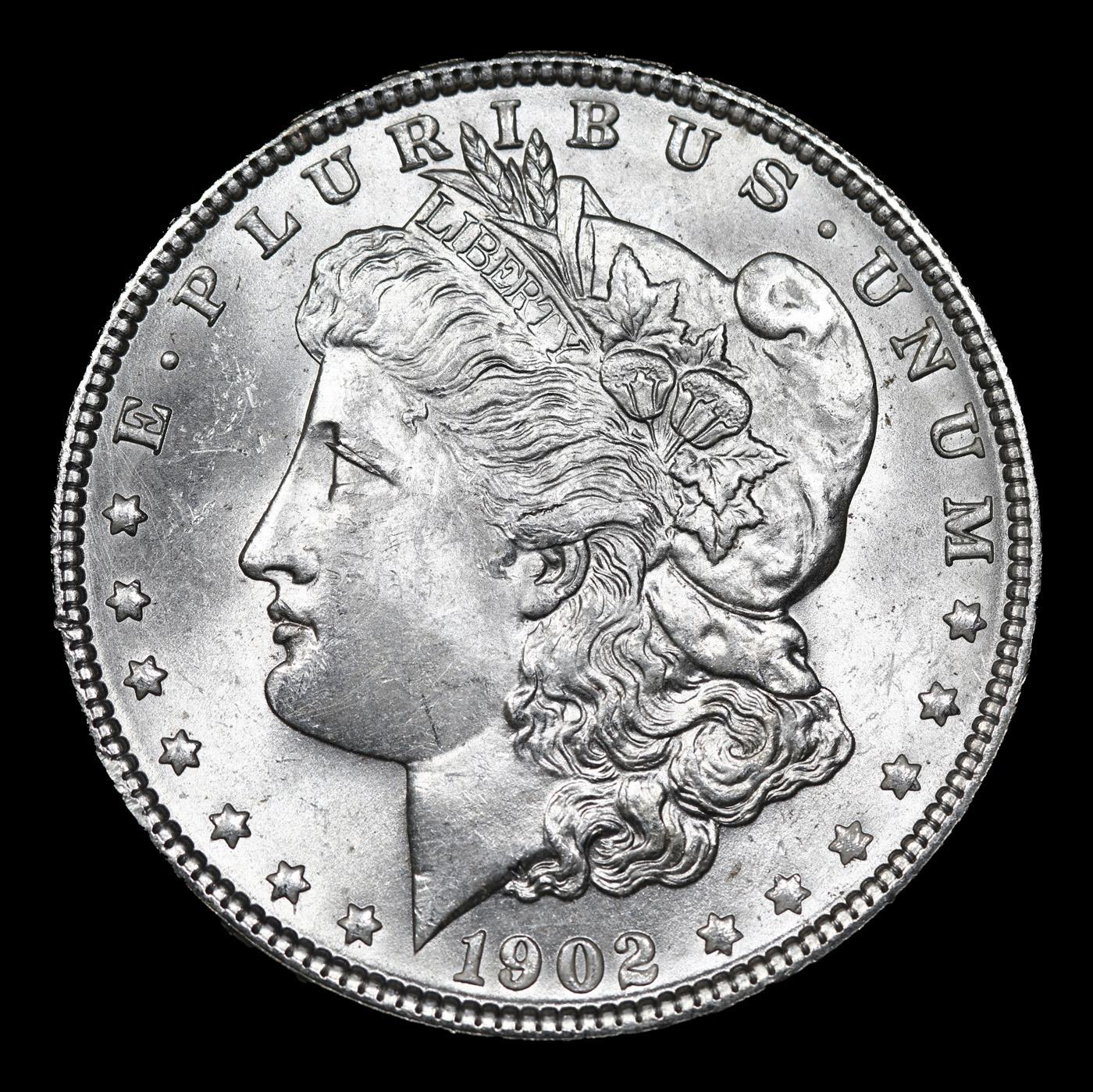 ***Auction Highlight*** 1902-p Morgan Dollar 1 Graded ms65+ By SEGS (fc)