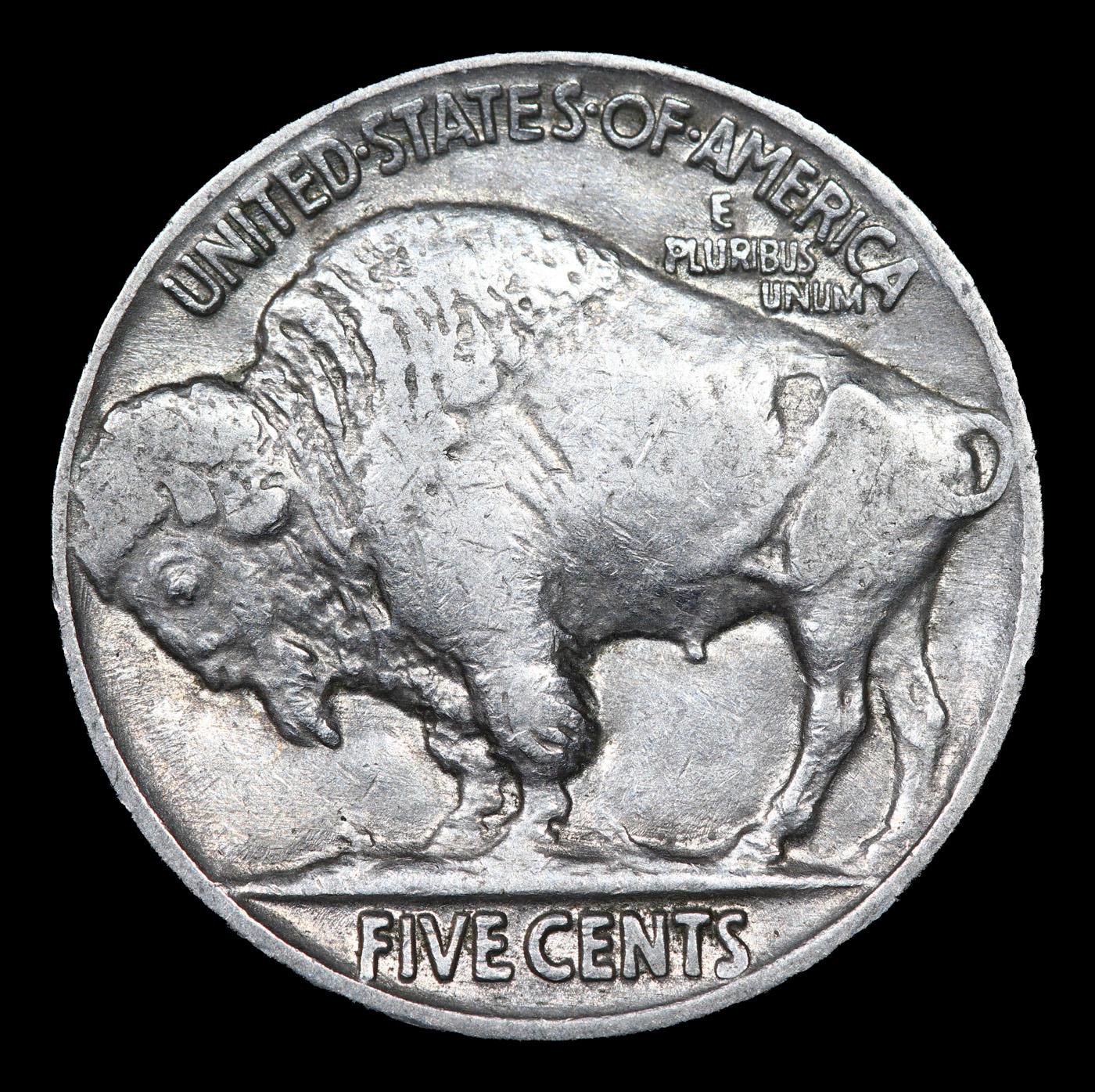 1934-p Buffalo Nickel 5c Grades Choice AU