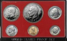 1977 United States Mint Proof Sets 6 coins No Outer Box