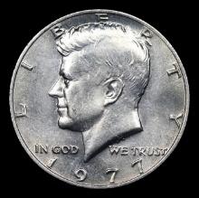 1977-p Kennedy Half Dollar 50c Grades GEM+ Unc