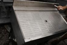 Stainless 35" Drain Board
